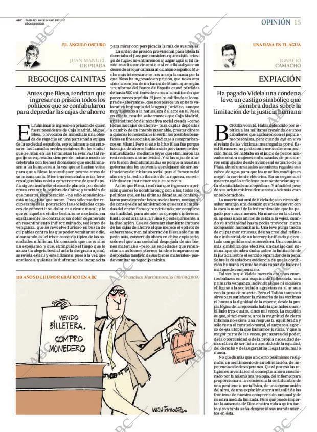 ABC MADRID 18-05-2013 página 15