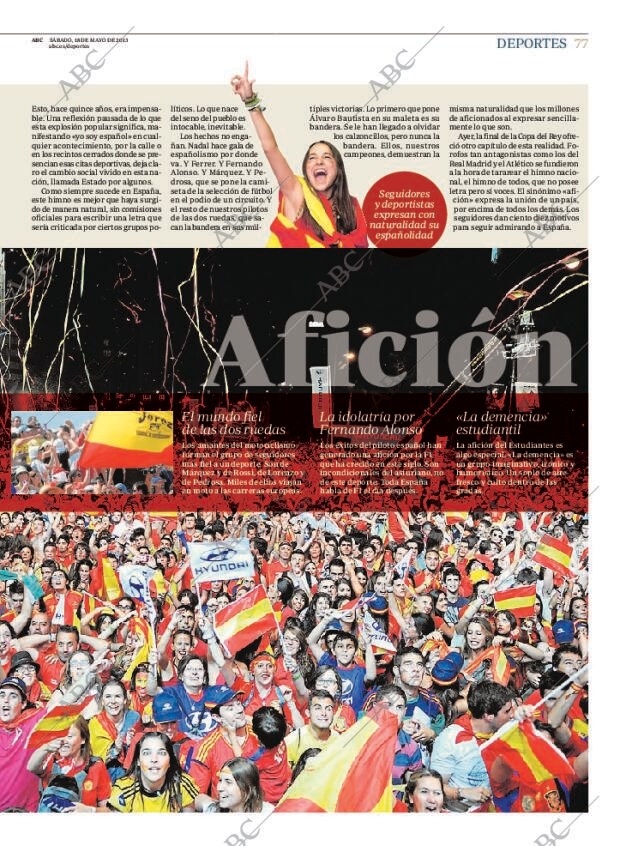 ABC MADRID 18-05-2013 página 77