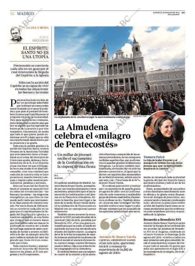 ABC MADRID 19-05-2013 página 92