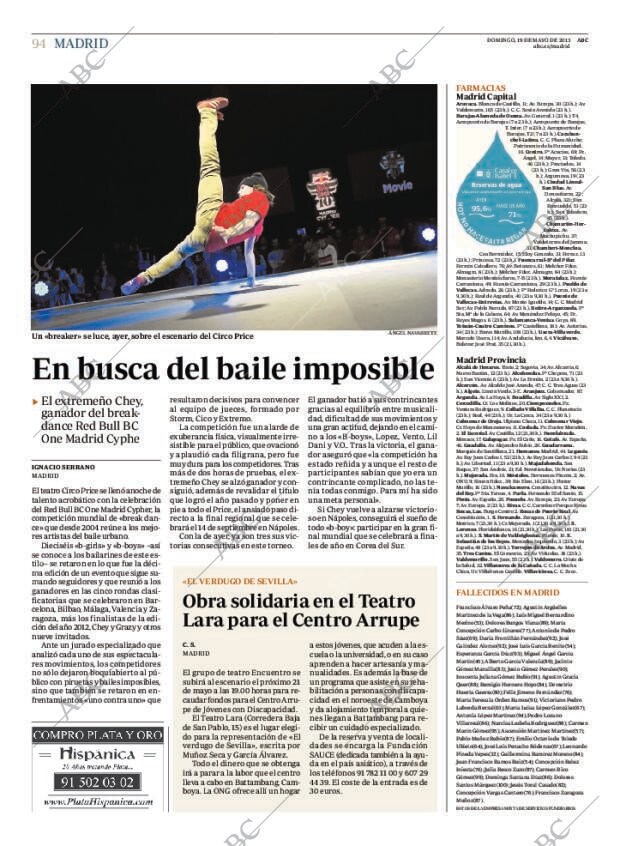 ABC MADRID 19-05-2013 página 94