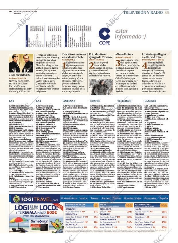 ABC MADRID 21-05-2013 página 85