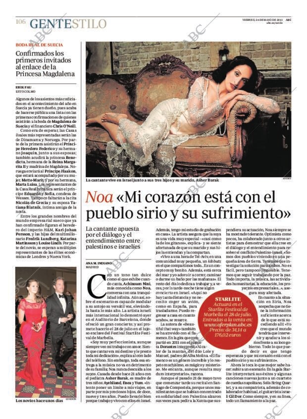 ABC MADRID 24-05-2013 página 106