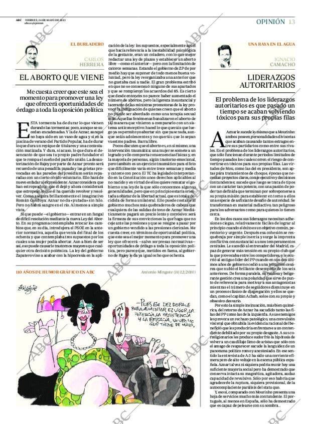ABC MADRID 24-05-2013 página 13
