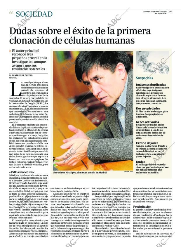 ABC MADRID 24-05-2013 página 66
