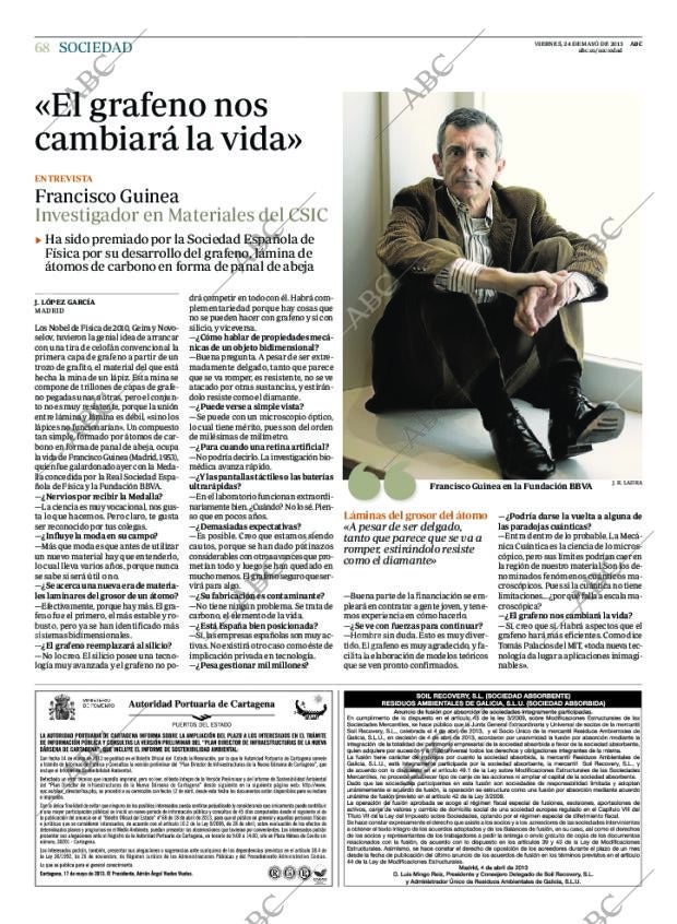 ABC MADRID 24-05-2013 página 68
