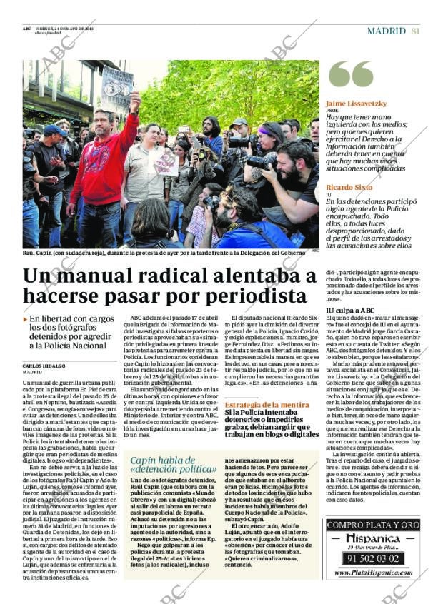 ABC MADRID 24-05-2013 página 81