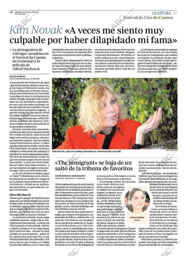 ABC MADRID 25-05-2013 página 57
