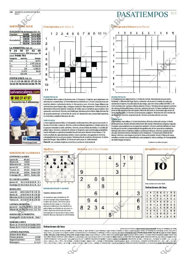 ABC MADRID 26-05-2013 página 103