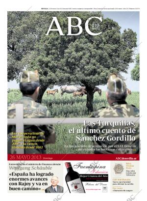 ABC SEVILLA 26-05-2013 página 1
