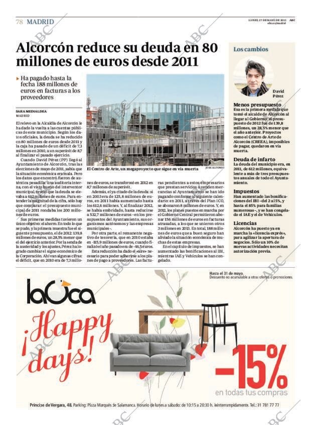 ABC MADRID 27-05-2013 página 78