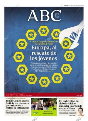 ABC MADRID 29-05-2013 página 1