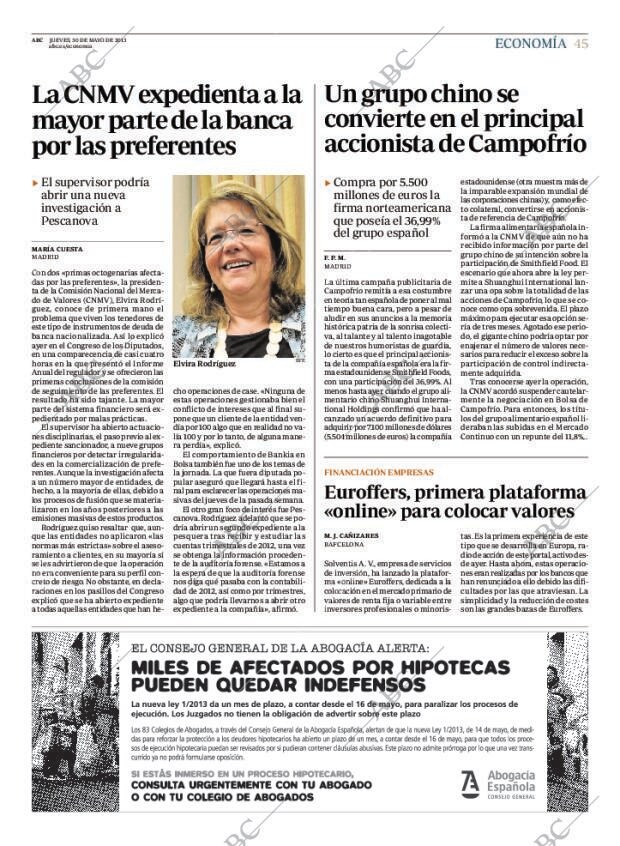 ABC MADRID 30-05-2013 página 45