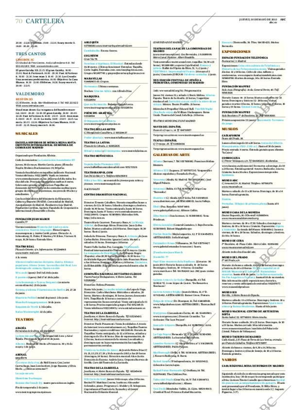 ABC MADRID 30-05-2013 página 70
