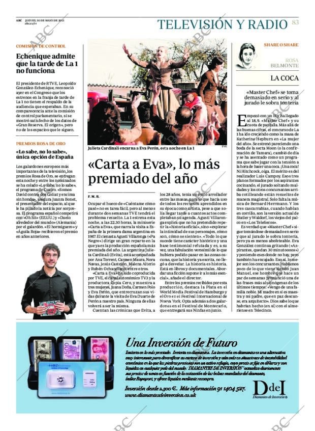 ABC MADRID 30-05-2013 página 83