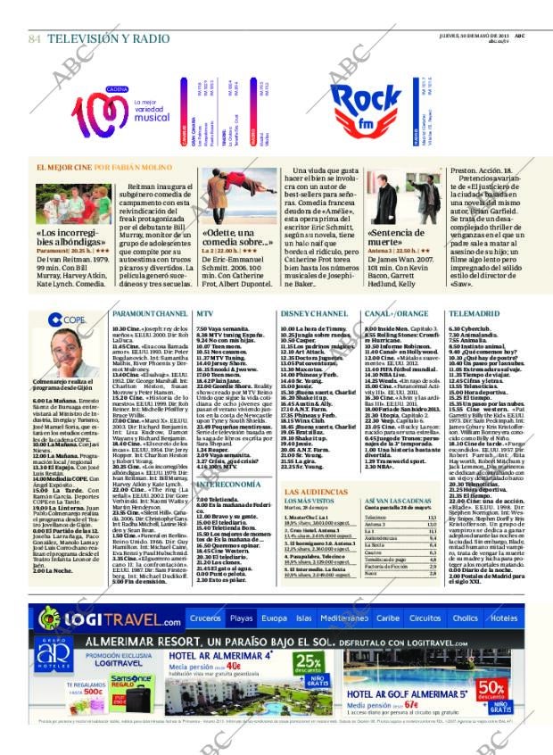 ABC MADRID 30-05-2013 página 84