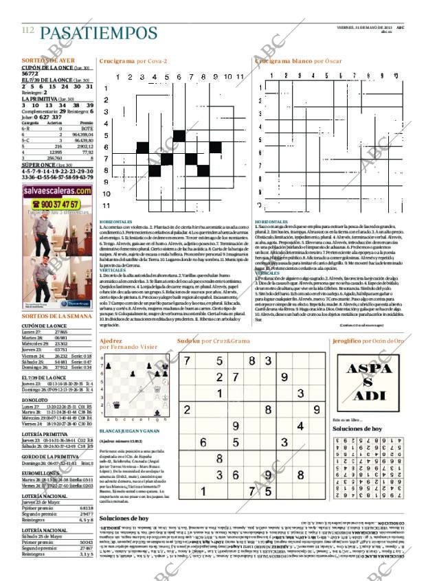 ABC MADRID 31-05-2013 página 120