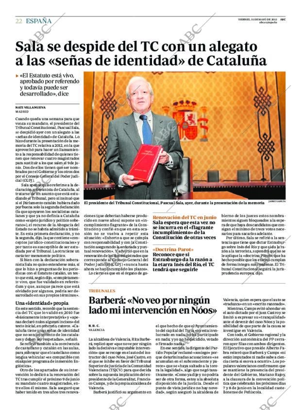 ABC MADRID 31-05-2013 página 22