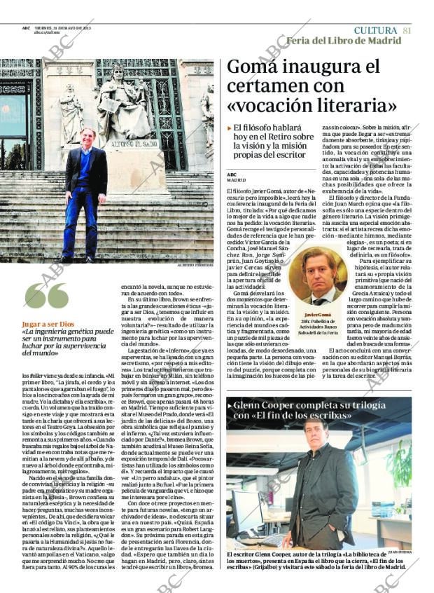 ABC MADRID 31-05-2013 página 81