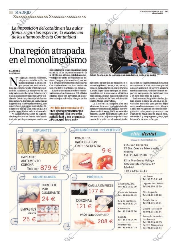 ABC MADRID 02-06-2013 página 88