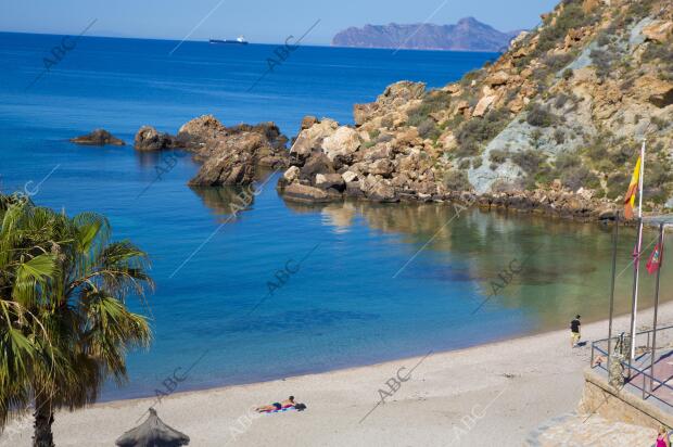 Cartagena (Murcia). Cala Cortina