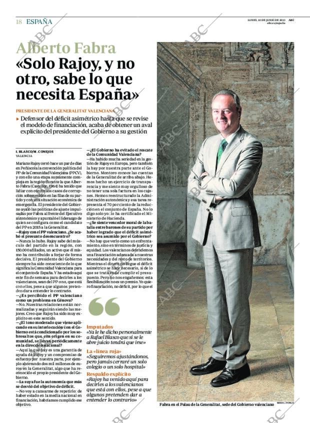 ABC MADRID 10-06-2013 página 18