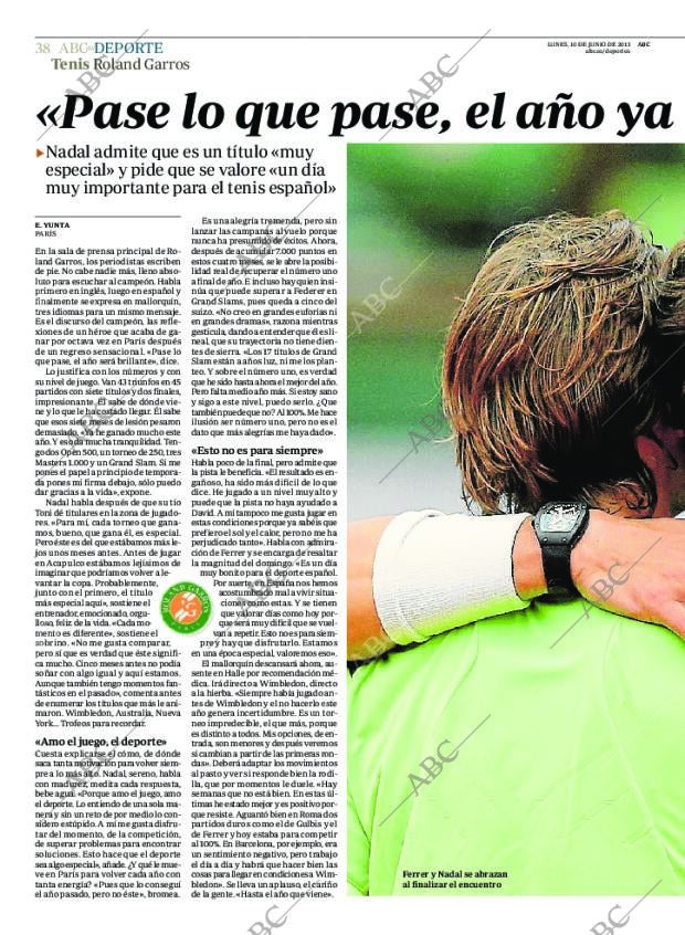 ABC MADRID 10-06-2013 página 38