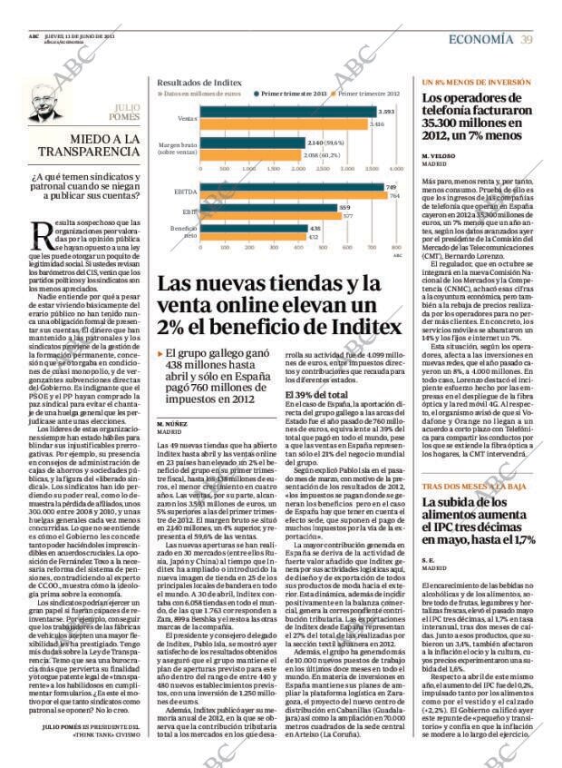 ABC MADRID 13-06-2013 página 39