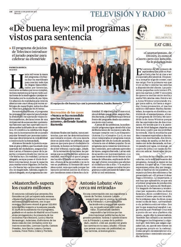 ABC MADRID 13-06-2013 página 85