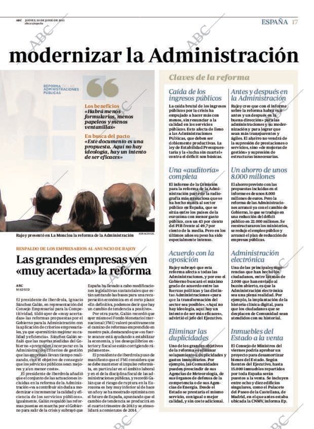 ABC MADRID 20-06-2013 página 17