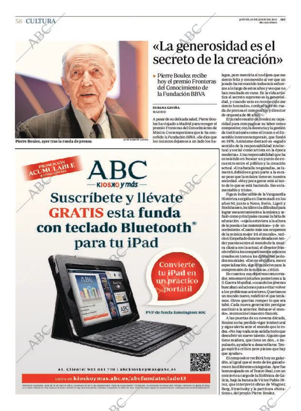 ABC MADRID 20-06-2013 página 58