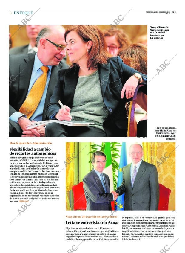 ABC MADRID 21-06-2013 página 8