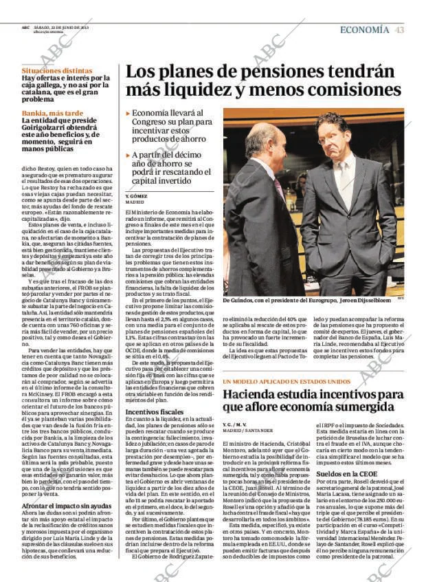 ABC MADRID 22-06-2013 página 43