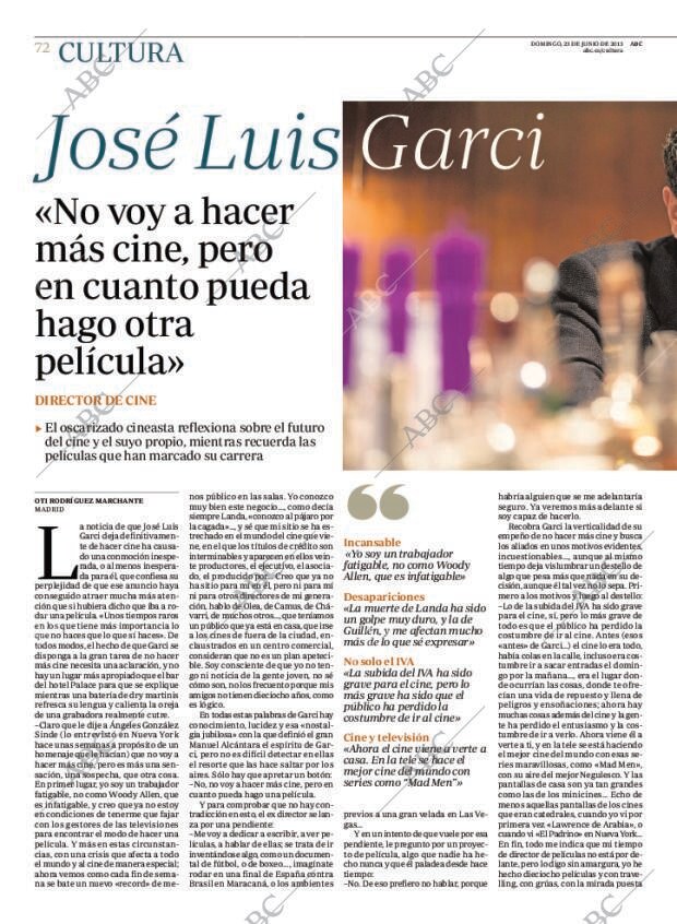 ABC MADRID 23-06-2013 página 72