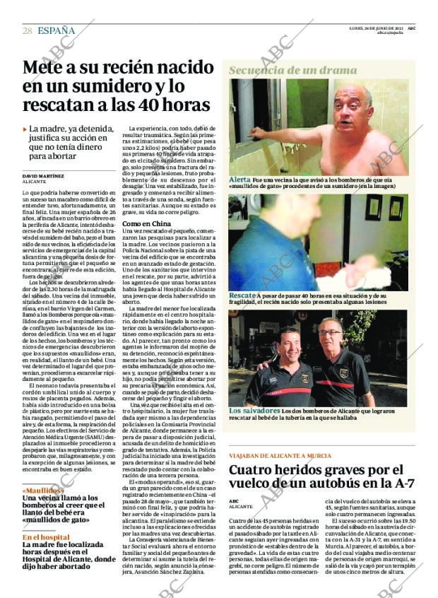 ABC MADRID 24-06-2013 página 28
