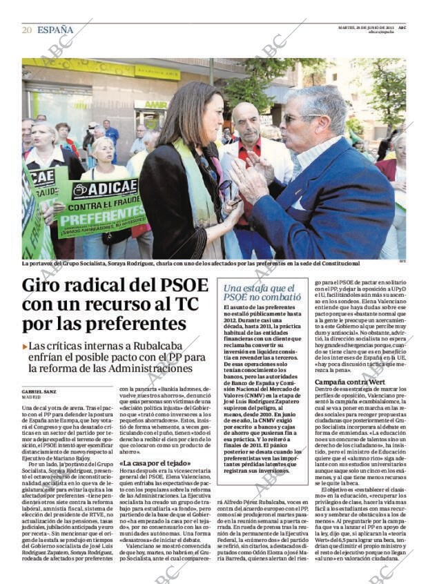 ABC MADRID 25-06-2013 página 20