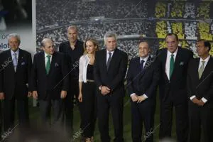 Presentacion de Angeloti como nuevo entrenador del real Madrid