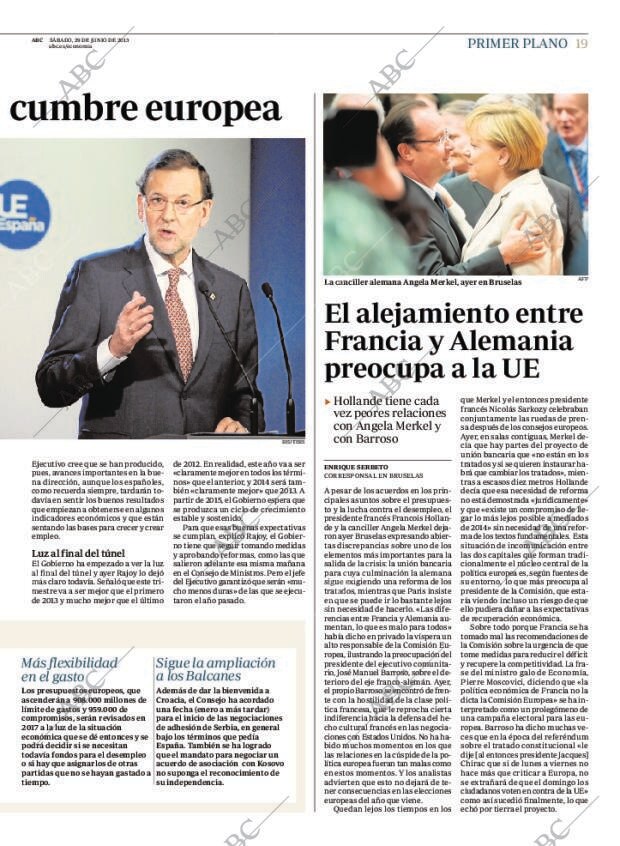ABC MADRID 29-06-2013 página 19