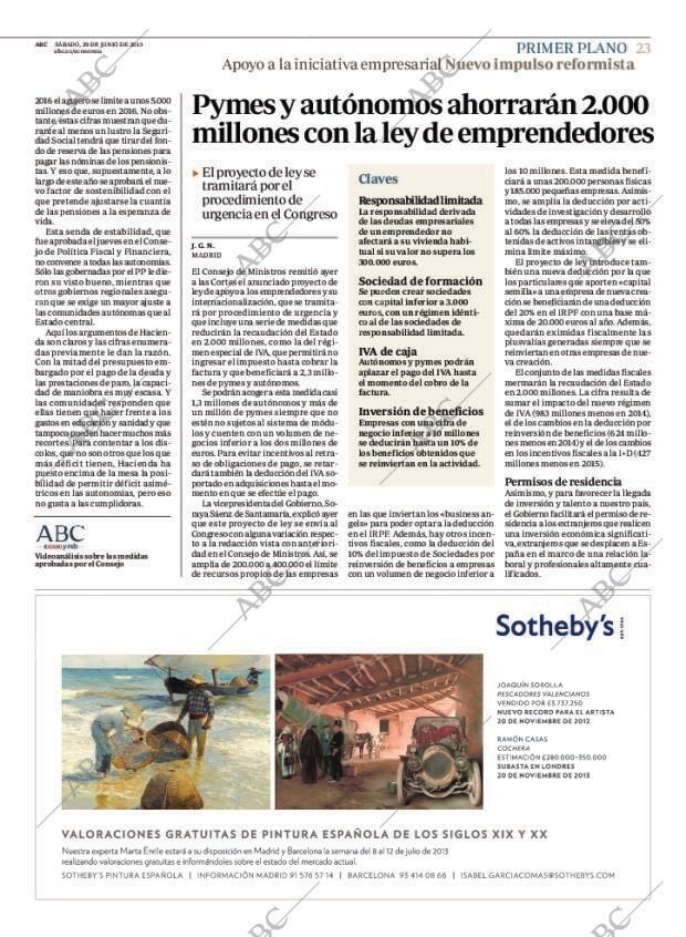 ABC MADRID 29-06-2013 página 23
