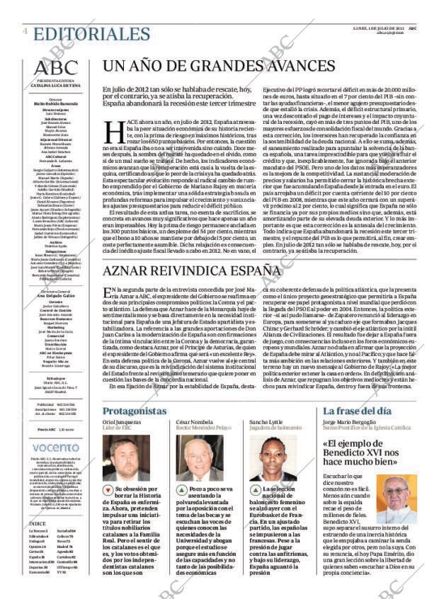 ABC MADRID 01-07-2013 página 4
