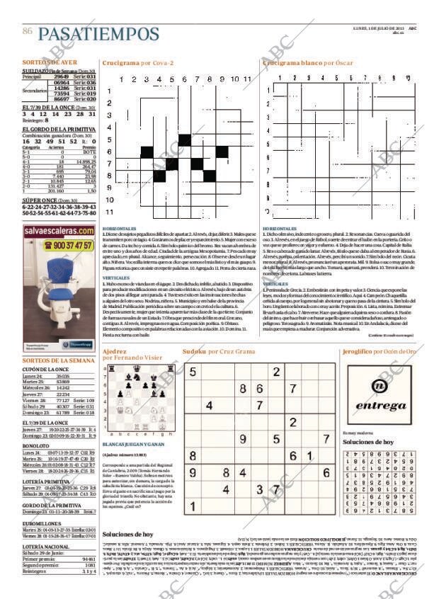 ABC MADRID 01-07-2013 página 86