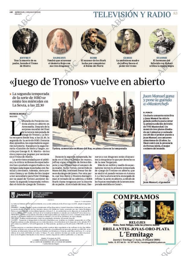 ABC MADRID 03-07-2013 página 83