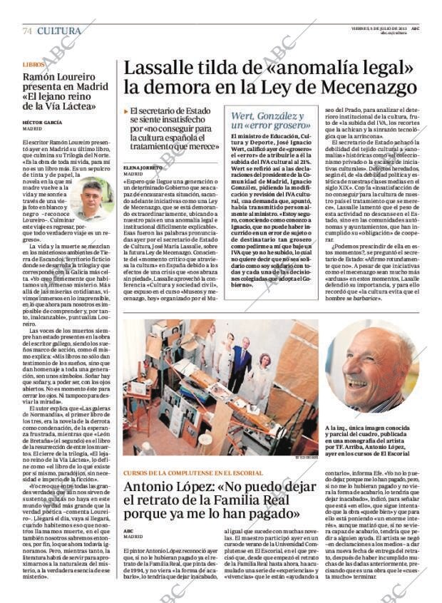 ABC MADRID 05-07-2013 página 74