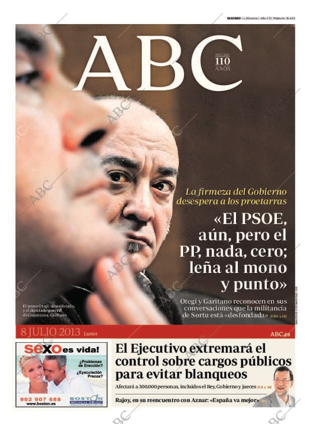ABC MADRID 08-07-2013 página 1