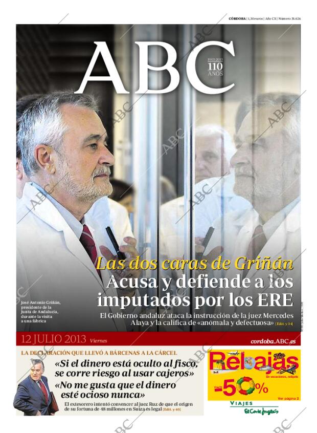 ABC CORDOBA 12-07-2013 página 1