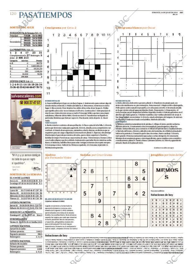 ABC MADRID 14-07-2013 página 120