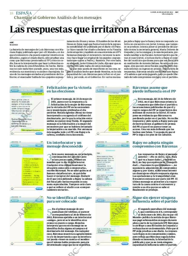 ABC MADRID 15-07-2013 página 18