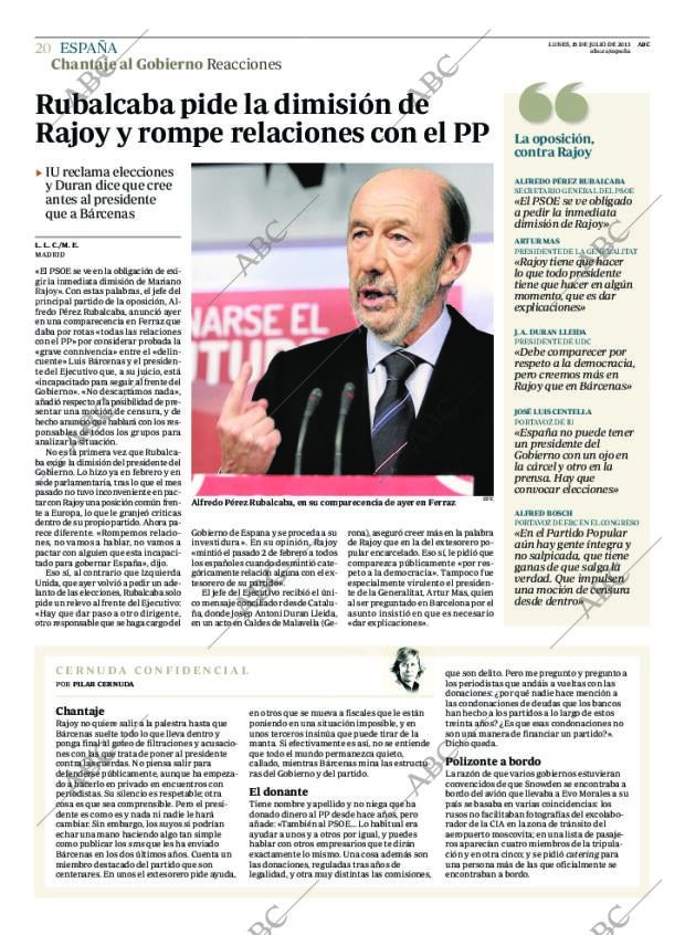 ABC MADRID 15-07-2013 página 20