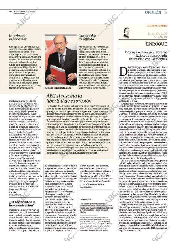 ABC MADRID 16-07-2013 página 15