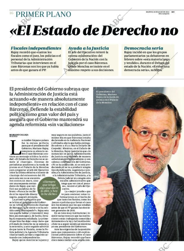 ABC MADRID 16-07-2013 página 16