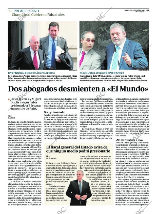 ABC MADRID 16-07-2013 página 22